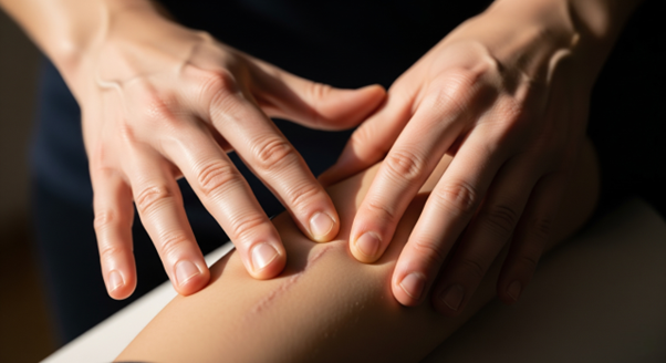 Scar mobilisation therapy